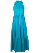 Twin-set Layered Maxi Dress - Blue