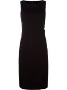 Akris Punto Sleeveless Midi Dress, Women's, Size: 38, Black, Polyamide/spandex/elastane/viscose
