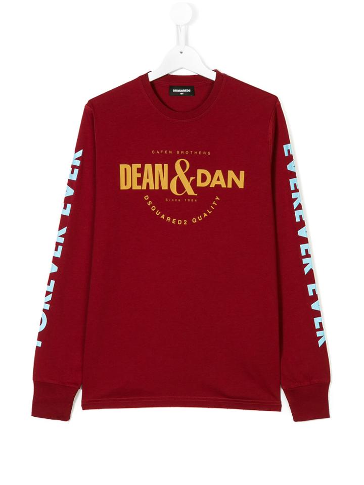 Dsquared2 Kids Dean & Dan Print Top
