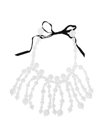 Susan Fang Bubble Drops Necklace - White