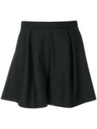 L'autre Chose Pleated Shorts - Black