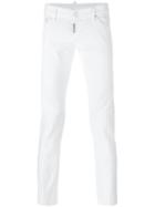 Dsquared2 'clement' Jeans, Men's, Size: 52, White, Cotton/spandex/elastane
