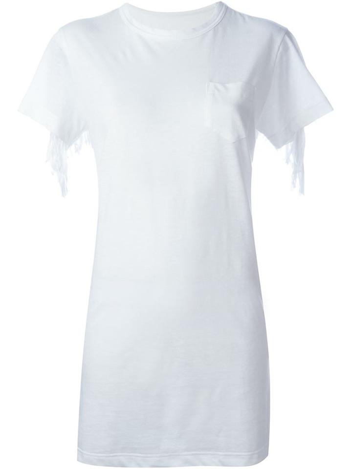 Sacai Fringed T-shirt