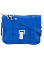 Proenza Schouler - Mini Ps1 Crossbody Bag - Women - Calf Leather - One Size, Blue, Calf Leather