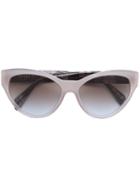 Prada Eyewear 'cateye' Sunglasses, Women's, Grey, Acetate