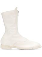 Guidi Flat Boots - White