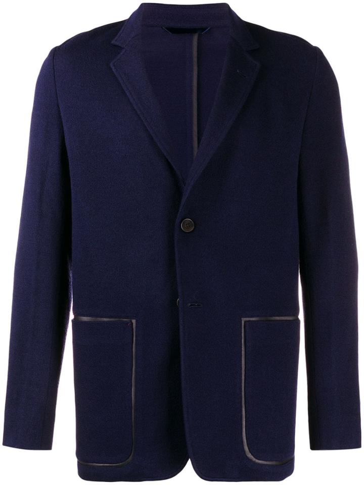 Paul Smith Layered Pocket Blazer - Blue