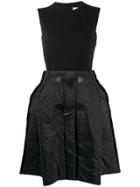 Maison Margiela Oversized Puffer Skirt Dress - Black