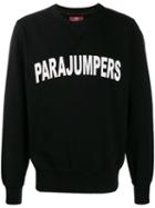 Parajumpers Logo Print Sweatshirt - Black