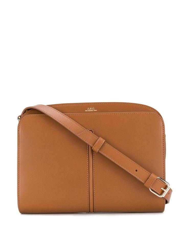 A.p.c. Aurelie Satchel Bag - Brown