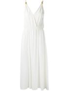Forte Forte Sleeveless Silk Dress, Women's, Size: Ii, White, Silk