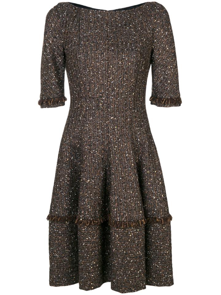 Talbot Runhof Northside Dress - Brown