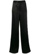 Jil Sander Gianmarco Silk Trousers - Black