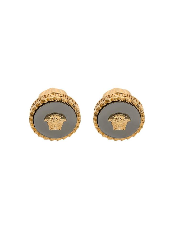 Versace Medusa Logo Cuff-links - Gold