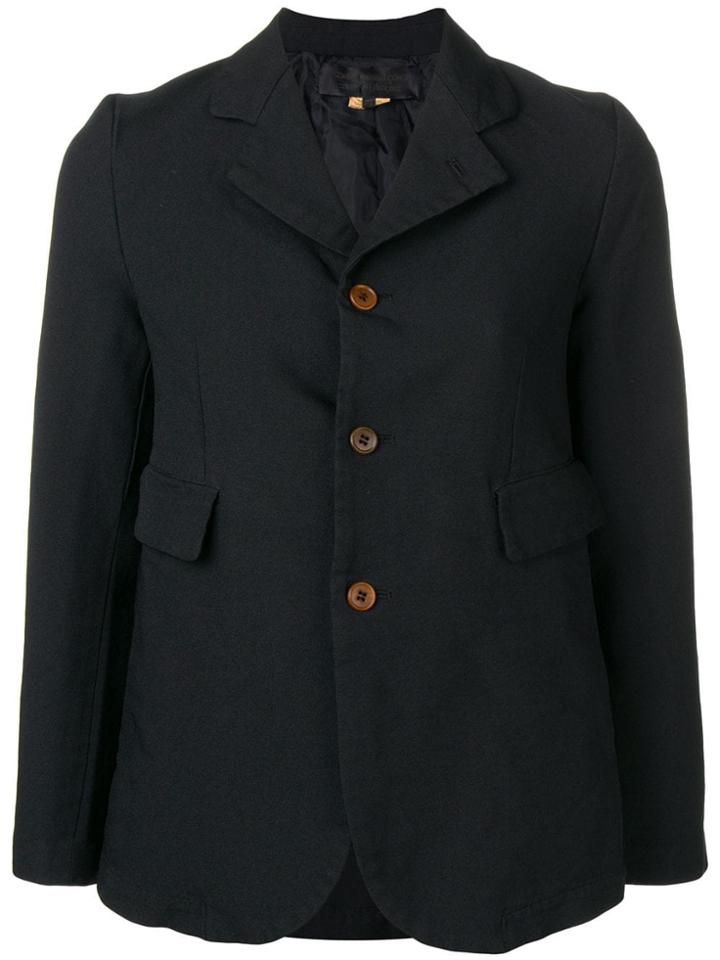 Comme Des Garçons Comme Des Garçons Twill Jacket - Black