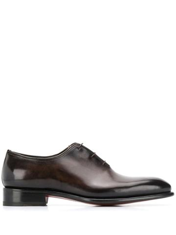 Santoni Goodyear Derby Shoes - Brown