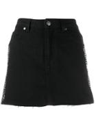 Gaelle Bonheur A-line Mini Skirt - Black