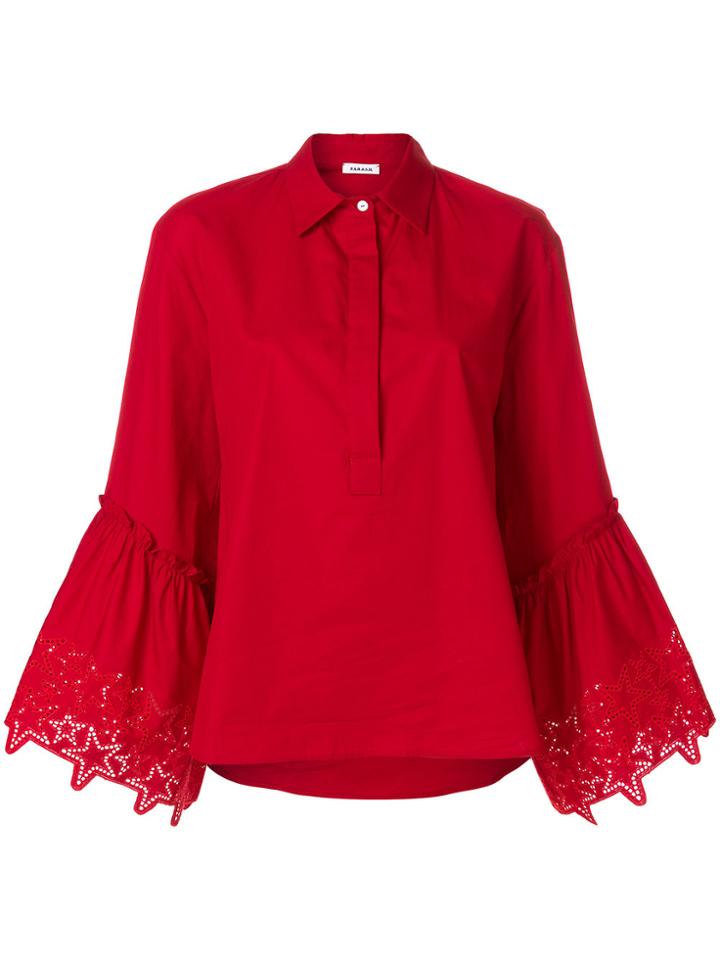 P.a.r.o.s.h. Flared Sleeved Shirt