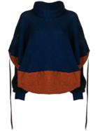 Loewe Cape Sleeve Sweater - Blue