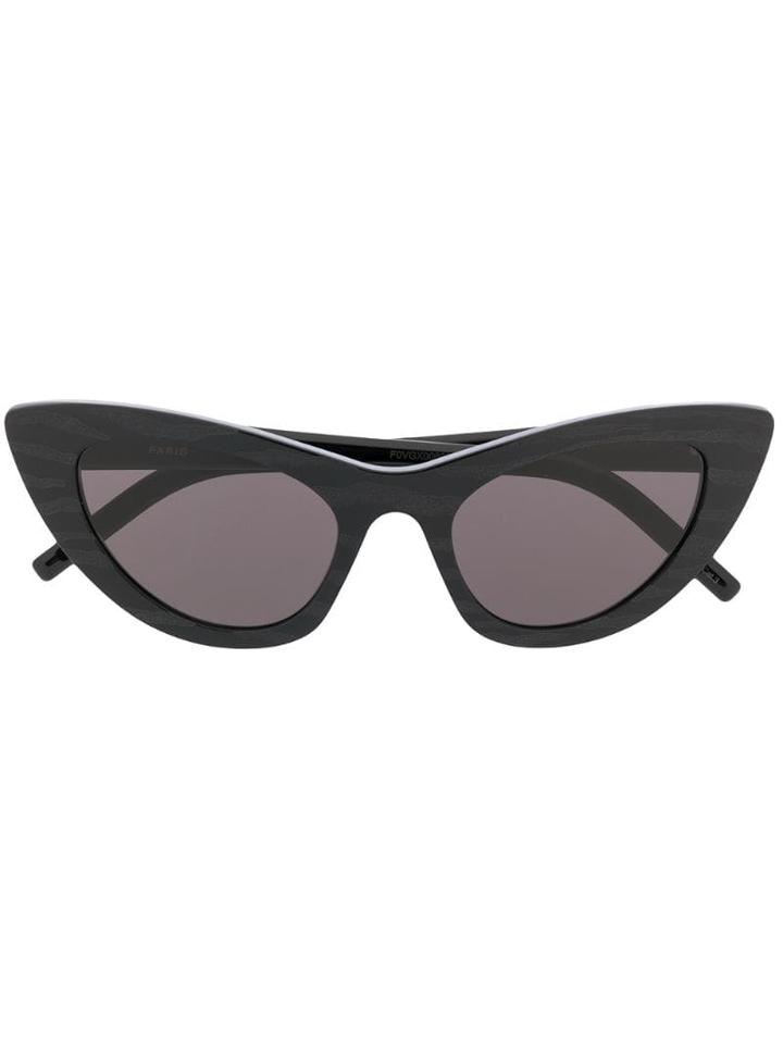 Saint Laurent Lily Tiger Sunglasses - Black