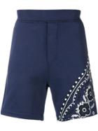 Dsquared2 Paisley Print Shorts - Blue