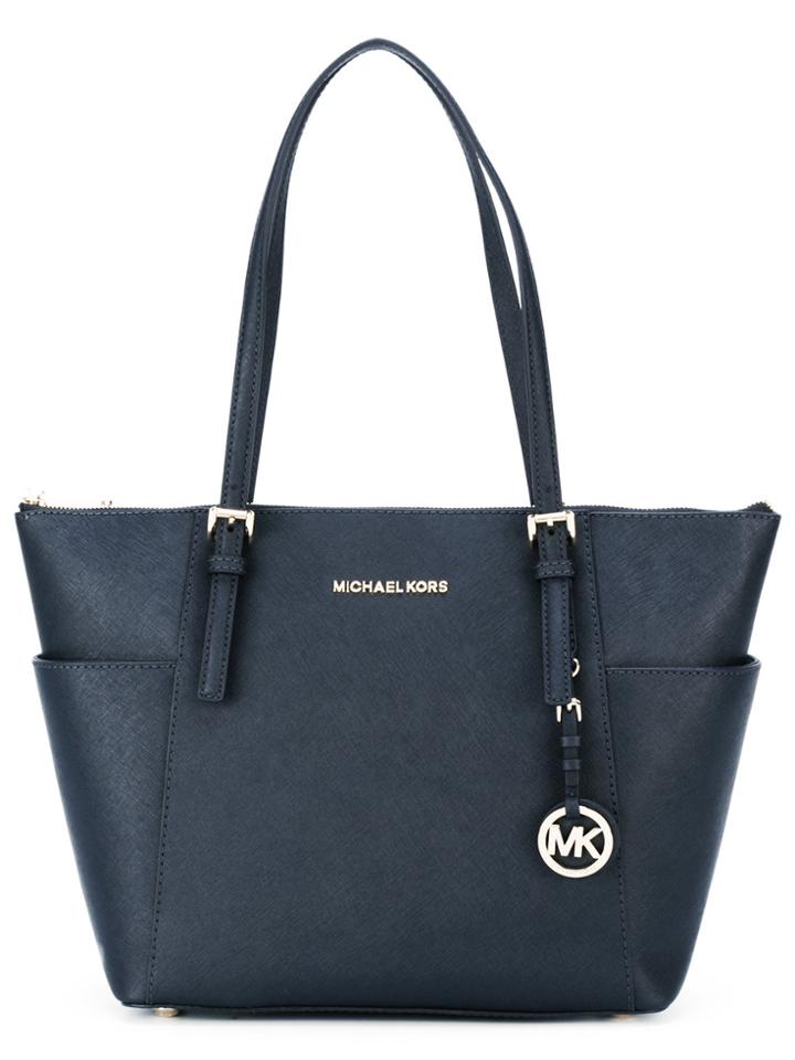 Michael Kors Jet Set Top-zip Tote - Blue
