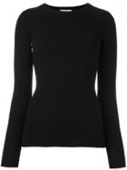 Fashion Clinic Timeless Crew Neck Jumper - Black