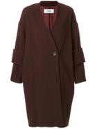 Chalayan Double Cuff Detail Coat - Brown