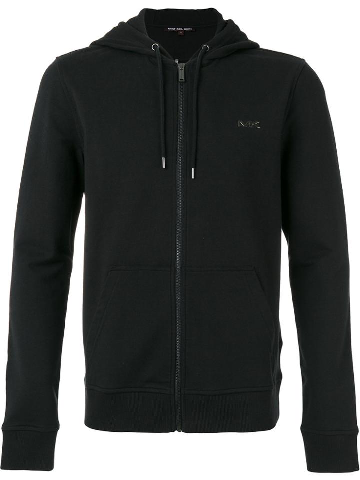 Michael Kors Zip Up Hoodie - Black