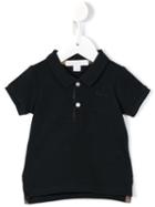 Burberry Kids - Check Trim Polo Shirt - Kids - Cotton - 18 Mth, Blue
