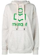 Isabel Marant Étoile Oversized Logo Hoodie - Neutrals