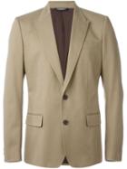 Dolce & Gabbana Classic Blazer, Men's, Size: 54, Brown, Silk/cotton/polyester/polyester