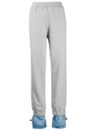 Y/project Denim Patch Detail Track Pants - Grey