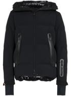 Moncler Grenoble Padded Reversible Feather Down Hooded Jacket - Black