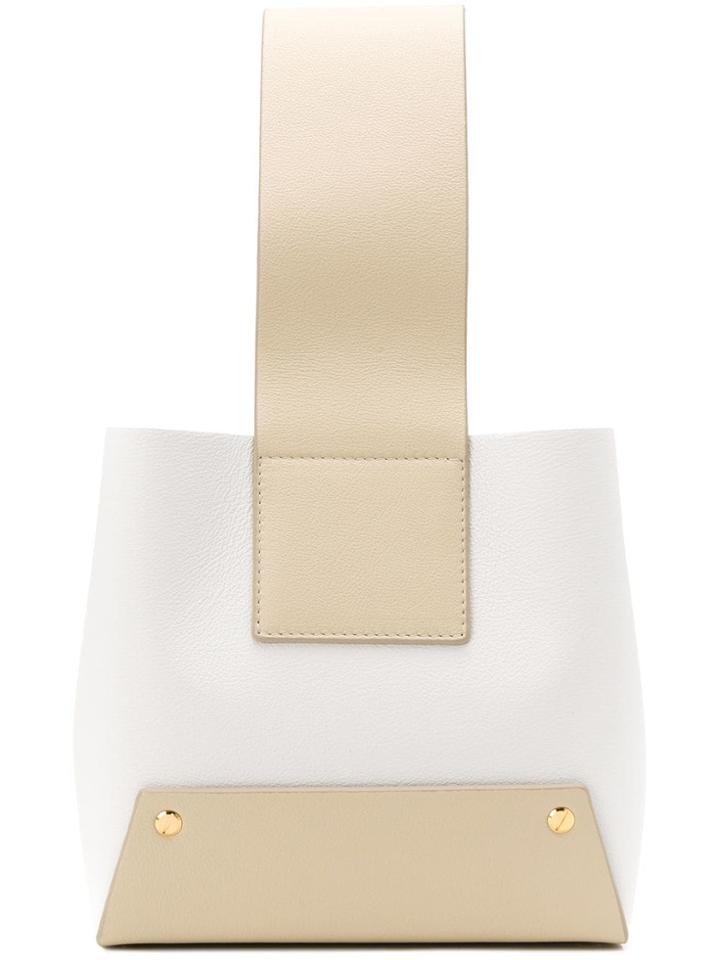Yuzefi Wide Strap Tote - Neutrals