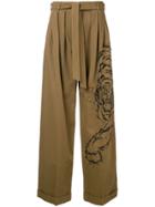 Valentino Tiger Re-edition Trousers - Green