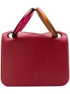 Roksanda Wood Handle Bag - Red