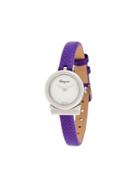 Salvatore Ferragamo Watches Gancini Slim 22mm Watch - Purple