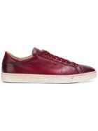 Santoni Classic Low-top Sneakers - Pink & Purple