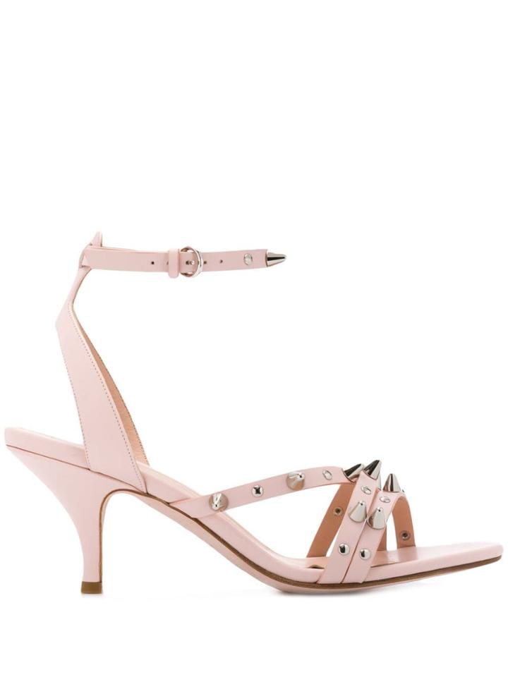 Red Valentino Stud Strap Sandals - Pink