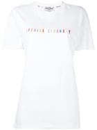 Opening Ceremony Embroidered Logo T-shirt, Women's, Size: Small, White, Cotton