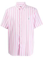 Ralph Lauren Striped Summer Shirt - Pink