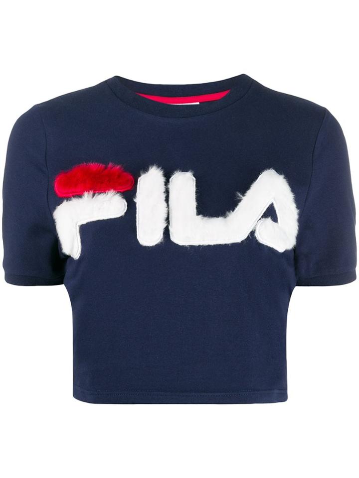 Fila Barbara Logo T-shirt - Blue