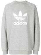 Adidas Trefoil Warm-up Sweatshirt - Grey
