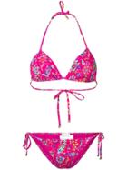 Etro Floral Print Bikini - Pink