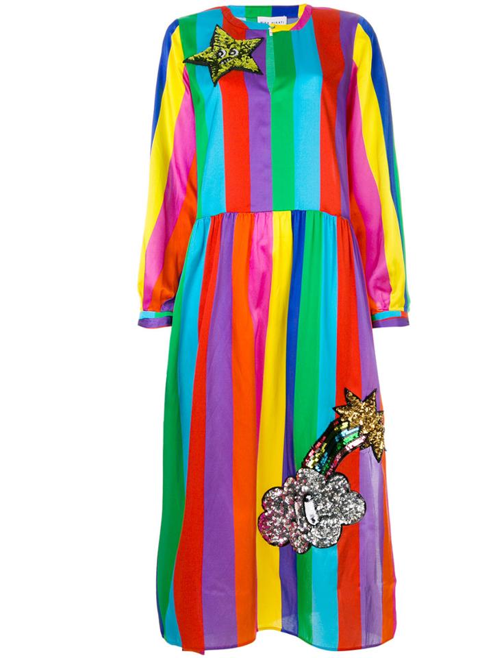 Mira Mikati Striped Maxi Dress - Multicolour