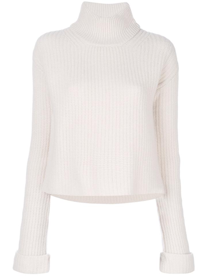 Forte Forte Ribbed Cashmere Jumper - Nude & Neutrals