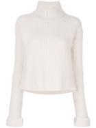 Forte Forte Ribbed Cashmere Jumper - Nude & Neutrals