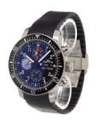 Fortis 'pc-7 Team Chronograph' Analog Watch, Men's, Stainless Steel