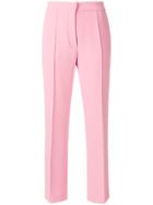 Victoria Beckham Tailored Trousers - Pink & Purple